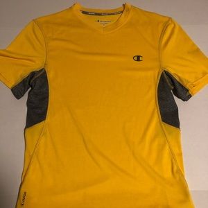 Yellow Champion Activewear Shirt